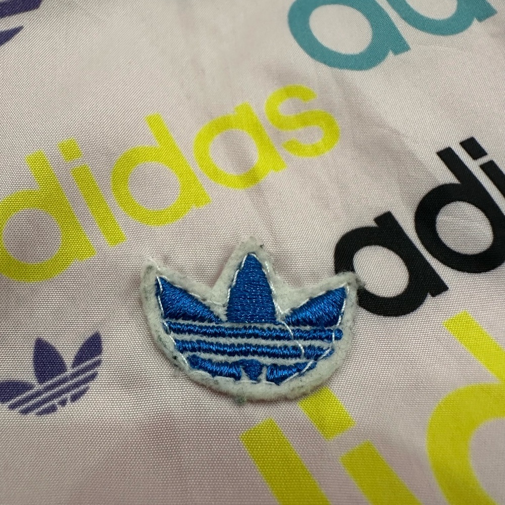 Adidas Lightweight Hooded Windbreaker Full Zip Jacket Size XL - Picture 6 of 7